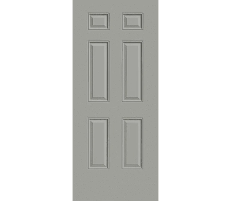 Eau Claire 6 Panel Steel Entry Door