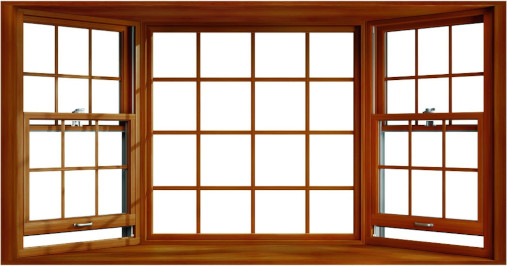 Eau Claire Pella Reserve Series Traditional Bay or Bow Window