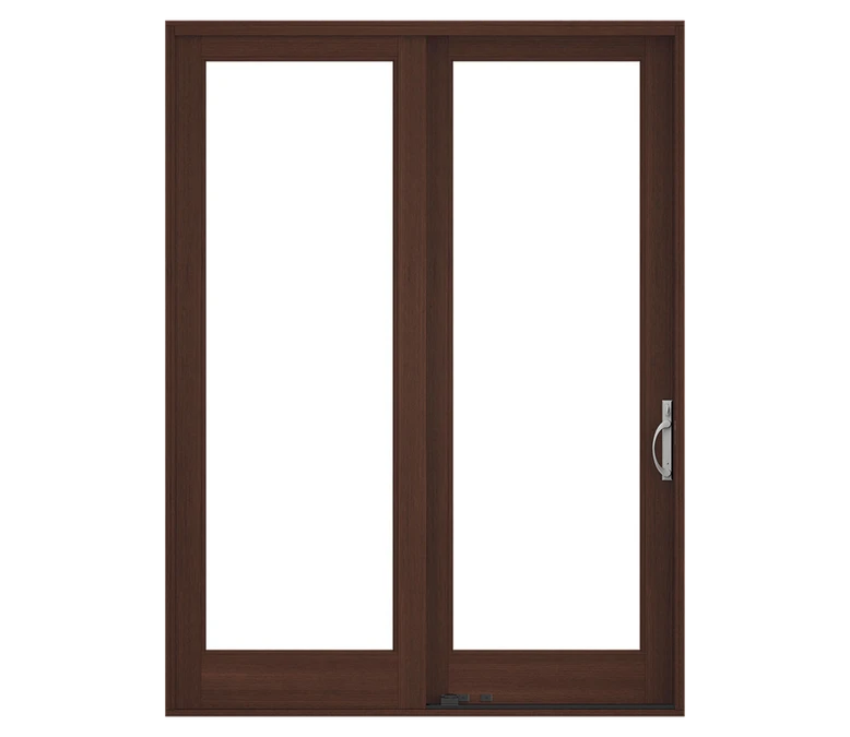 Eau Claire Pella Reserve Traditional Wood Sliding Patio Door