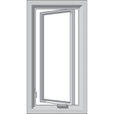 Eau Claire Pella Hurricane Shield Series Vinyl Casement Window