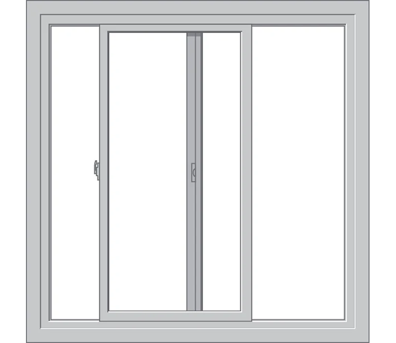 Eau Claire Pella Hurricane Shield Series Vinyl Sliding Window