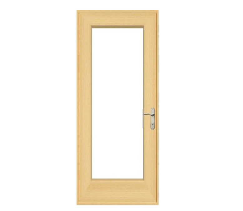 Eau Claire Pella Lifestyle Series Wood Hinged Patio Doors