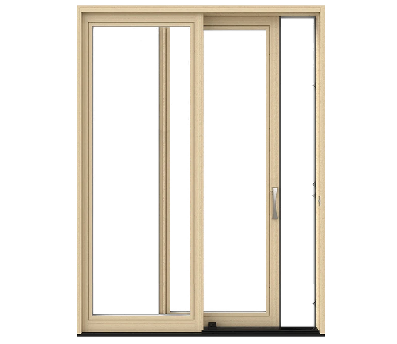 Eau Claire Pella Lifestyle Series Wood Sliding Patio Doors